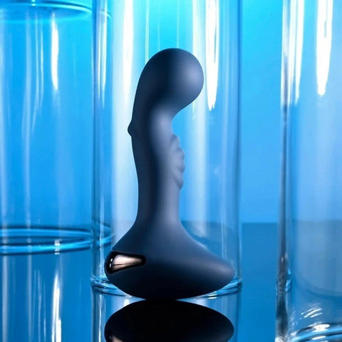 Zero Tolerance BLUE OASIS Vibrating Anal Plug Blue - Butt Plugs