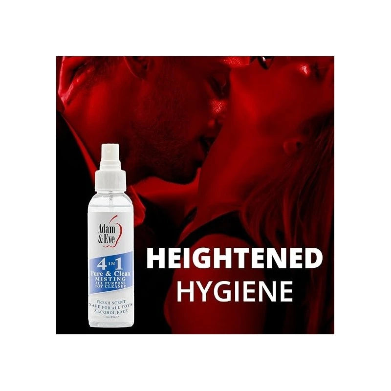 Adam and Eve 4 In 1 Pure and Clean Adult Toy Cleaner Adult Toy Cleaner