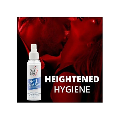 Adam and Eve 4 In 1 Pure and Clean Adult Toy Cleaner - Adult Toy Cleaner