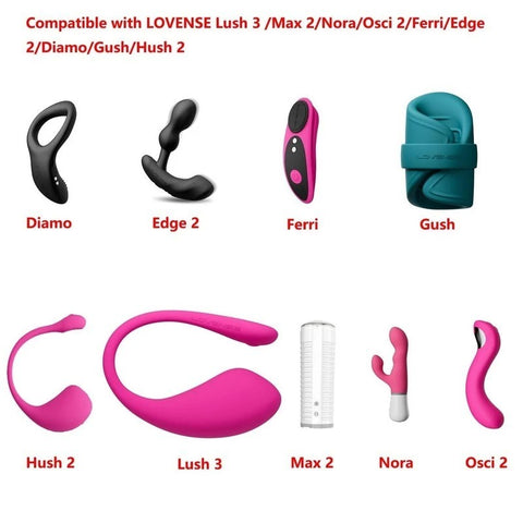 Lovense Charging Cable For Lush, Lush 2, Hush, Edge, Osci - Vibrator Accessories