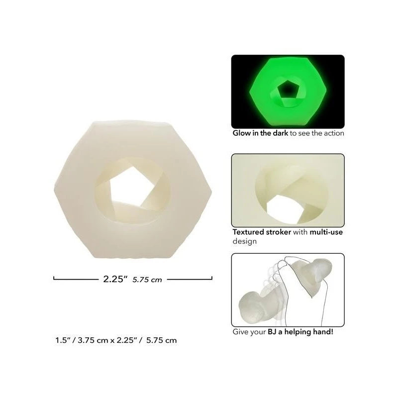 California Exotics Slop Top Nasty Luv Textured Mens Masturbator Masturbators and Strokers