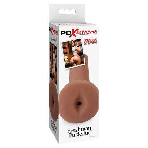 PDX Extreme Freshman Fuckslut Mens Stroker Brown - Masturbators and Strokers