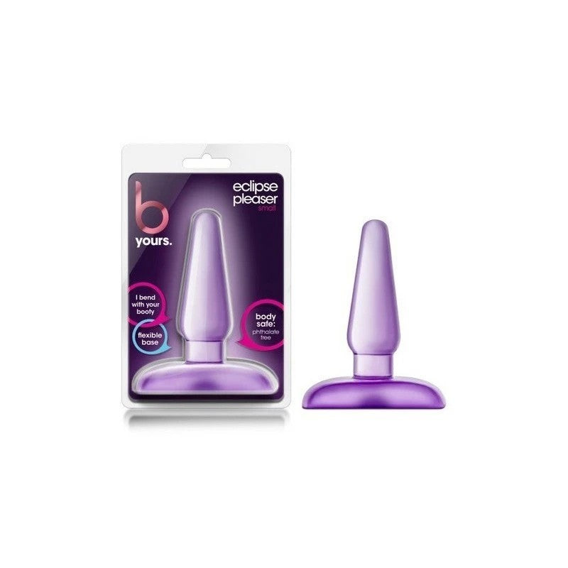 B Yours Eclipse Anal Pleaser Butt Plug Small Purple Butt Plugs