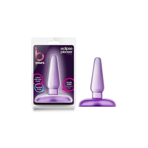 B Yours Eclipse Anal Pleaser Butt Plug Small Purple - Butt Plugs