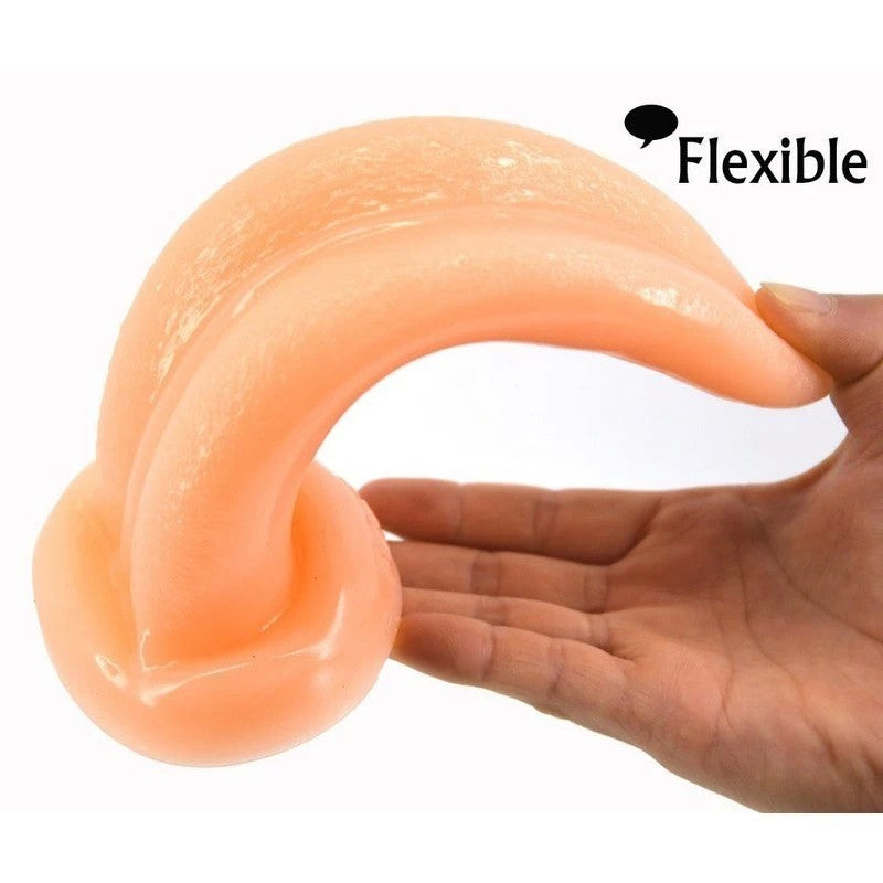 FAAK Tongue Shape Anal Plug Butt Plugs