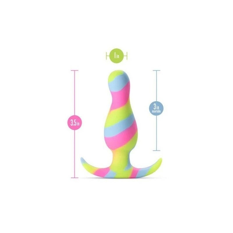 Avant Kaleido Tapered Head Silicone Butt Plug Butt Plugs