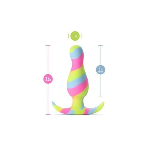 Avant Kaleido Tapered Head Silicone Butt Plug - Butt Plugs