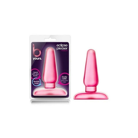 B Yours Eclipse Anal Pleaser Butt Plug Medium Pink - Butt Plugs