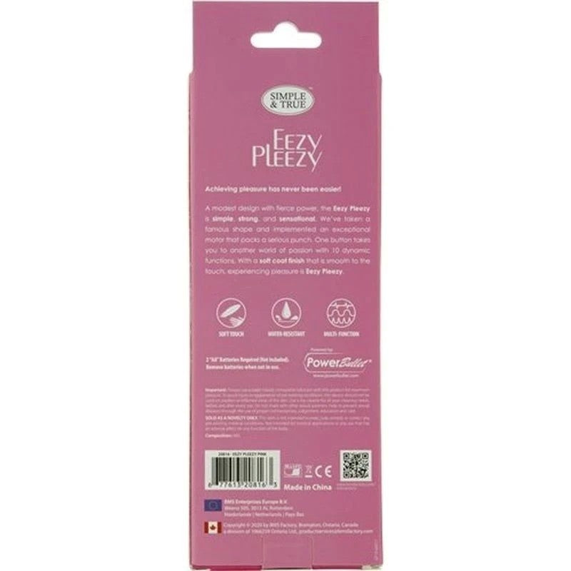 PowerBullet Eezy Pleezy 10 Speed 18 cm Bullet Vibrator Bullet Vibrators