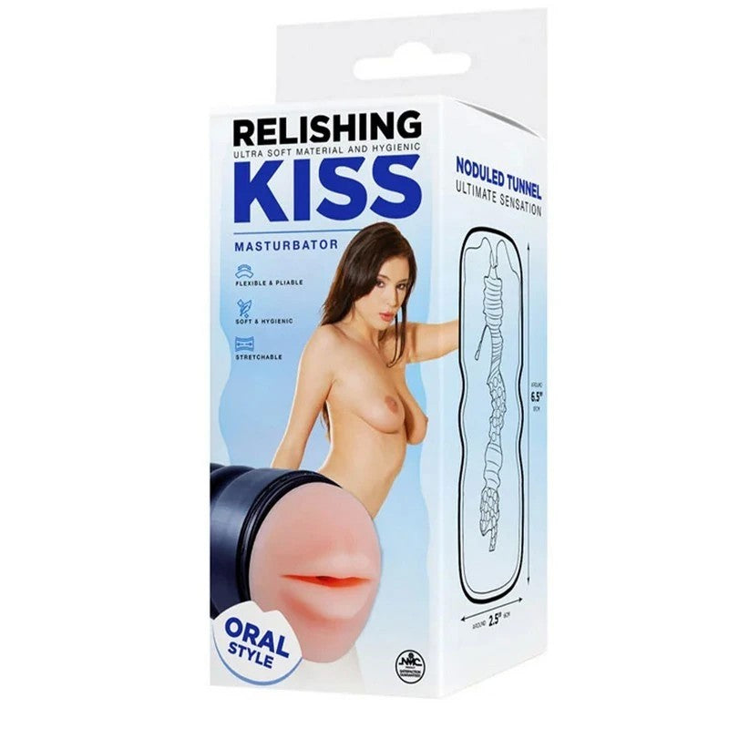 Relishing Kiss - Oral Style Stroker Realistic Butts And Vaginas