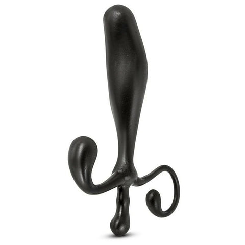 SI Novelties Prostate Massager 8.9cm Black - Prostate Toys