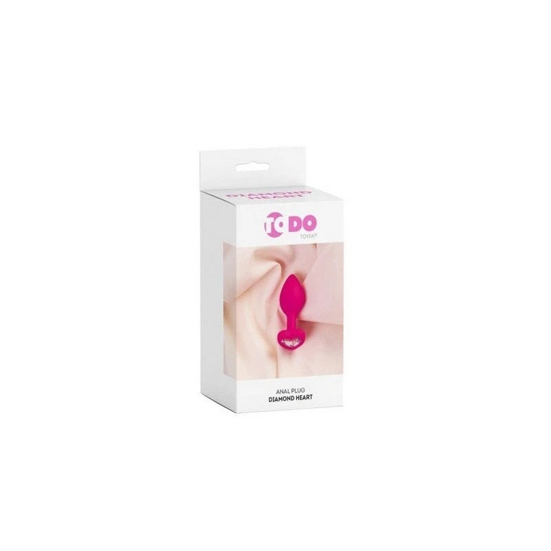 ToDo Diamond Heart Silicone Anal Plug Butt Plugs