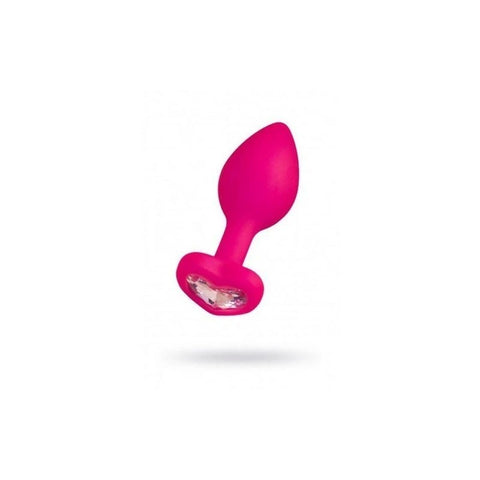 ToDo Diamond Heart Silicone Anal Plug - Butt Plugs