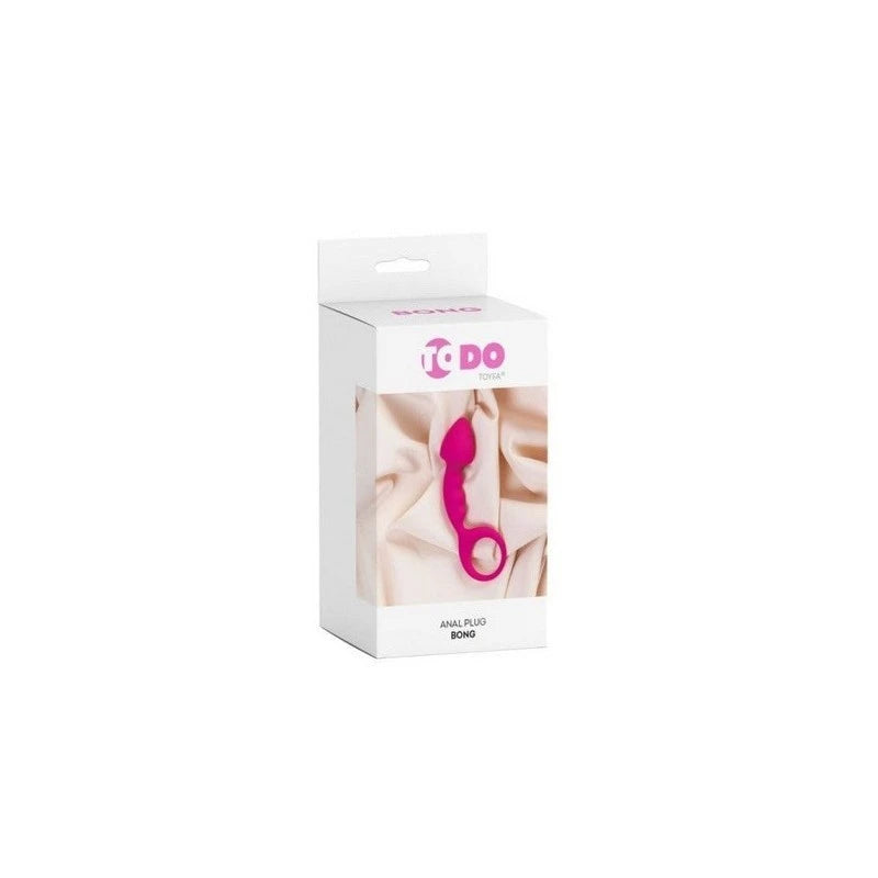 ToDo Bong Anal Plug With Pointed Tip Small Pink Butt Plugs