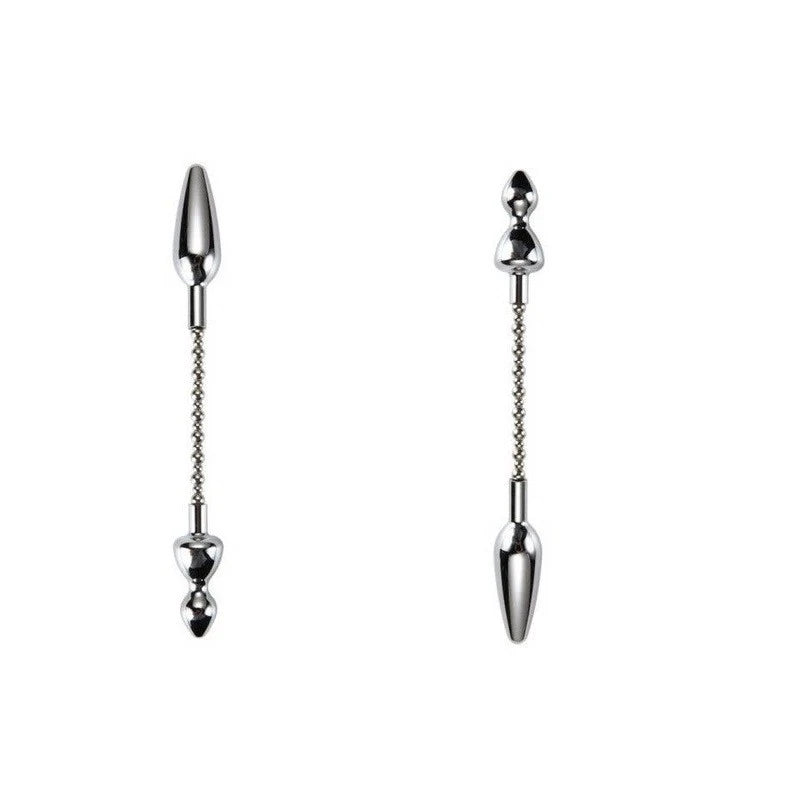 X Men Silver Bullet Double Metal Plug Butt Plugs