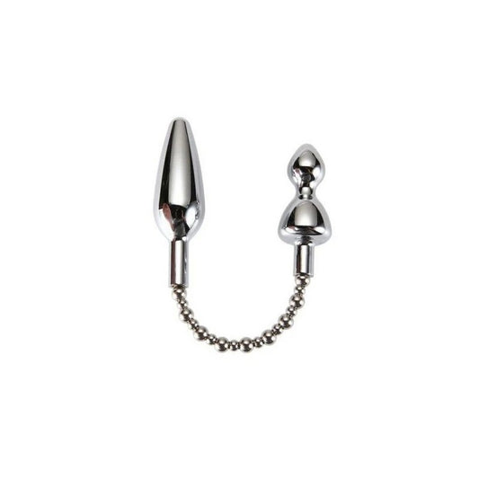 X Men Silver Bullet Double Metal Plug - Butt Plugs