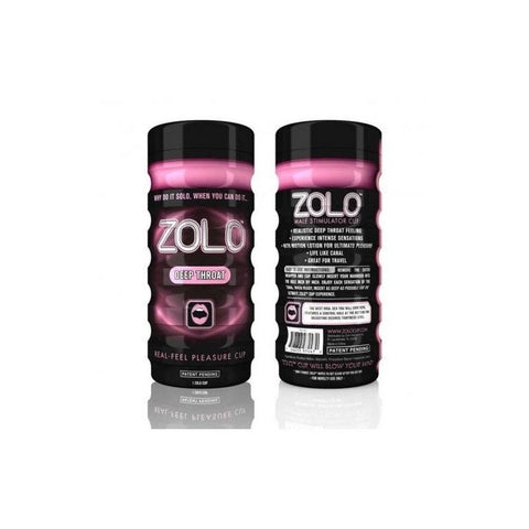 Zolo Life Like Deep Throat Mens Masturbator Cup - Masturbators and Strokers
