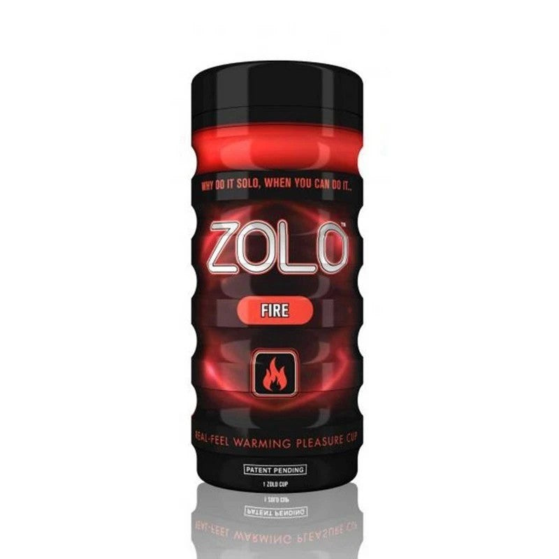 Zolo Fire Ultra Warming Sensations Male Masturbator Cup Masturbators and Strokers