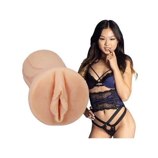 Doc Johnson Lulu Chu ULTRASKYN Pocket Pussy Male Stroker - Masturbators and Strokers