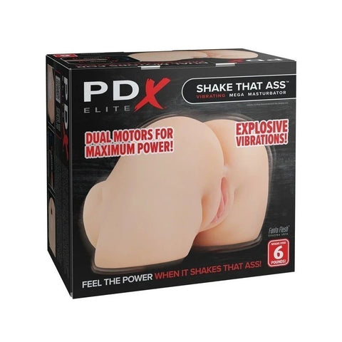 PDX Elite Shake That Ass Vibrating Mega Male Masturbator - Masturbators and Strokers