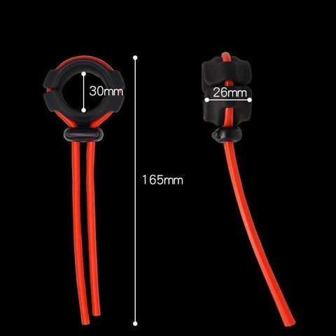 BDStyle Adjustable Sex Delay Silicone Cock Ring - Silicone Cock Rings