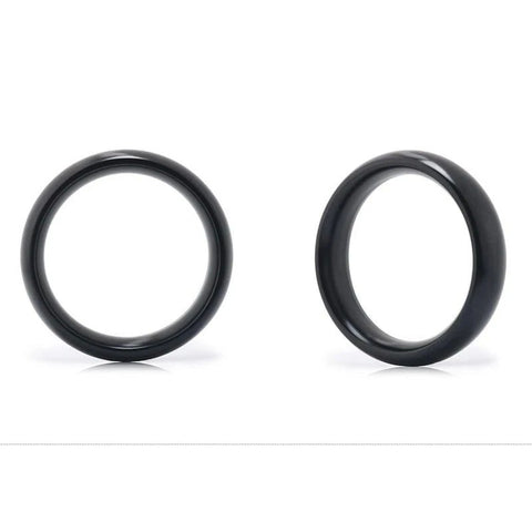 BDStyle Aluminum Round Sex Delay Cock Ring Small - Steel Cock Rings