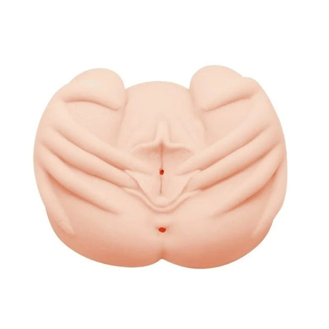 Crazy Bull Hands On Realistic Vagina And Ass Vibrating Masturbator - Masturbators and Strokers
