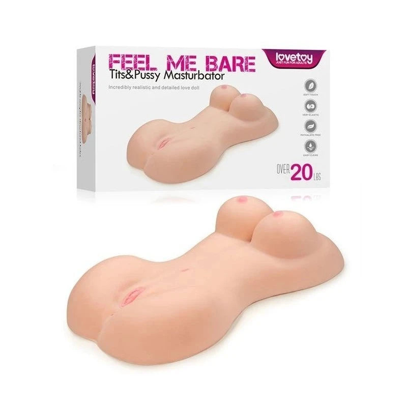 Lovetoy Feel Me Bare Lifesize Mega Male Masturbator Masturbators and Strokers