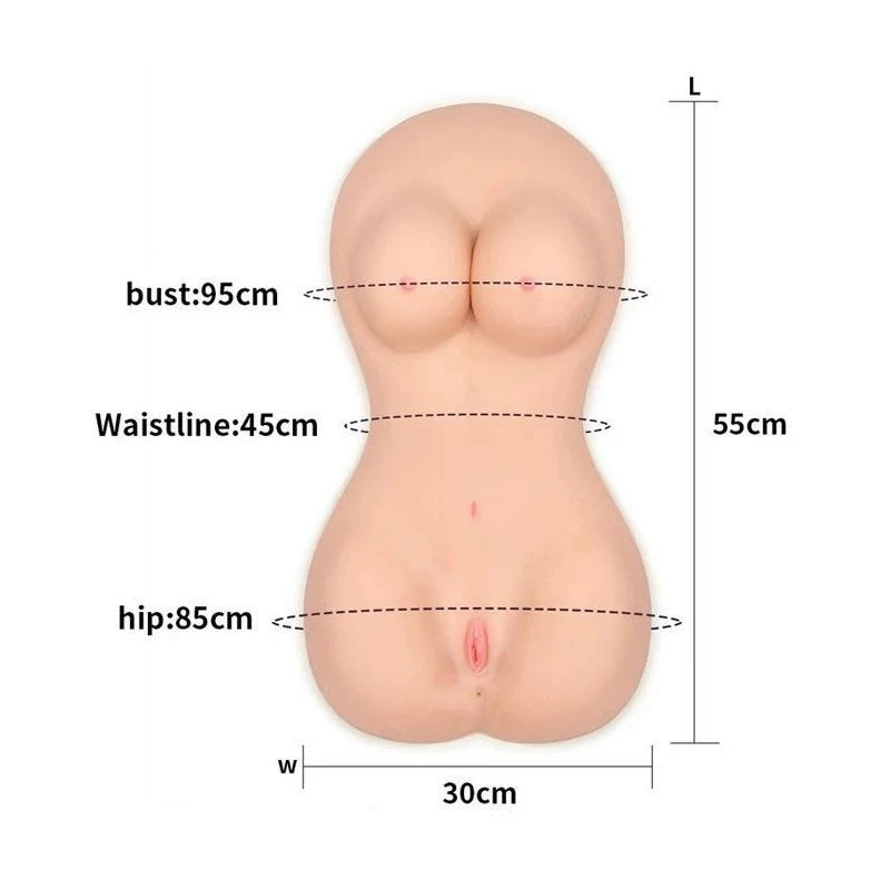 Lovetoy Feel Me Bare Lifesize Mega Male Masturbator Masturbators and Strokers