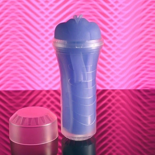 Zero Tolerance POP ON THE GLOW Realistic Male Stroker Purple - Masturbators and Strokers
