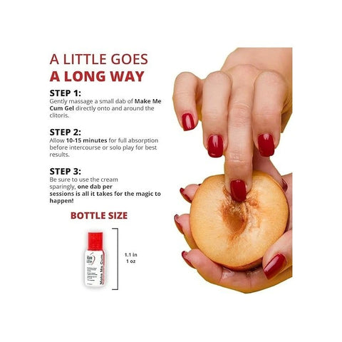 Adam & Eve Make Me Cum Clitoral Sensitiser Gel for Women - Delay and Excite Sprays