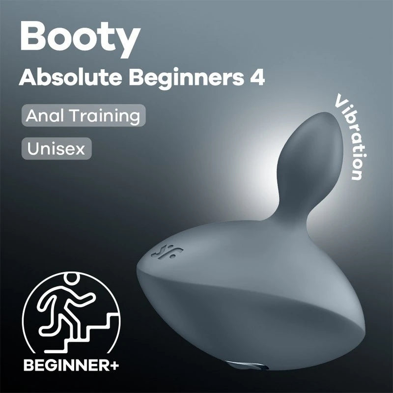 Satisfyer Booty Absolute Beginners 4 Vibrating Butt Plug Anal Vibrators