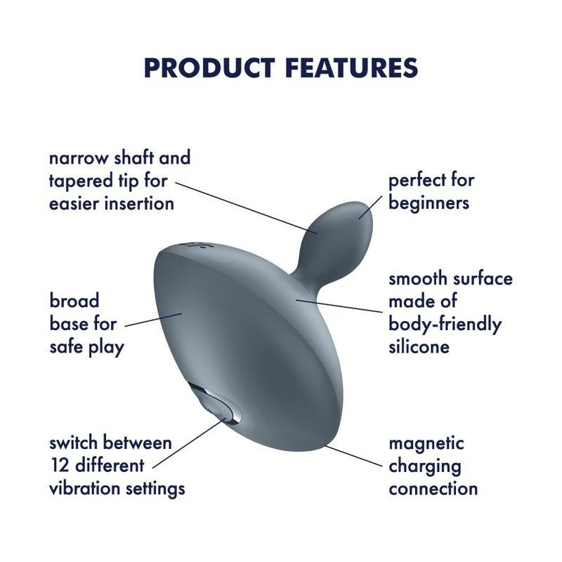 Satisfyer Booty Absolute Beginners 4 Vibrating Butt Plug Anal Vibrators