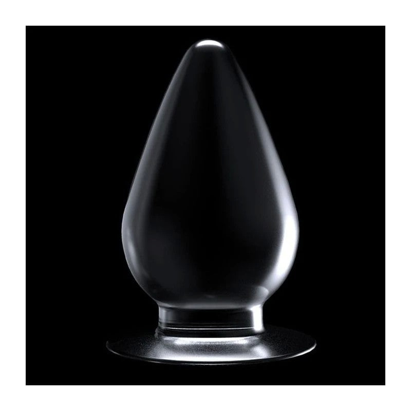 Lovetoy Flawless Tapered Tip Butt Plug 11.5cm Clear Butt Plugs