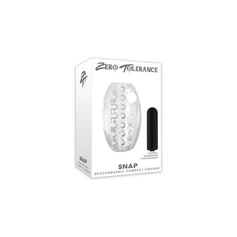 Zero Tolerance Snap Egg Shaped Vibrating Mens Stroker - Masturbators and Strokers