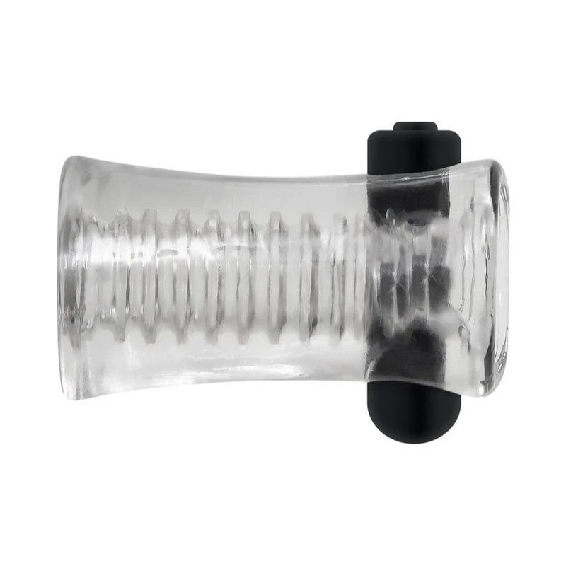 Zero Tolerance Pop Male Stroker With Vibrating Bullet Clear Masturbators and Strokers