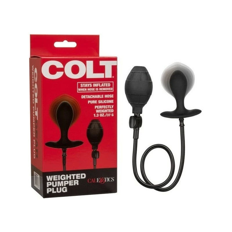 Colt Weighted Pumper Silicone Anal Plug Butt Plugs