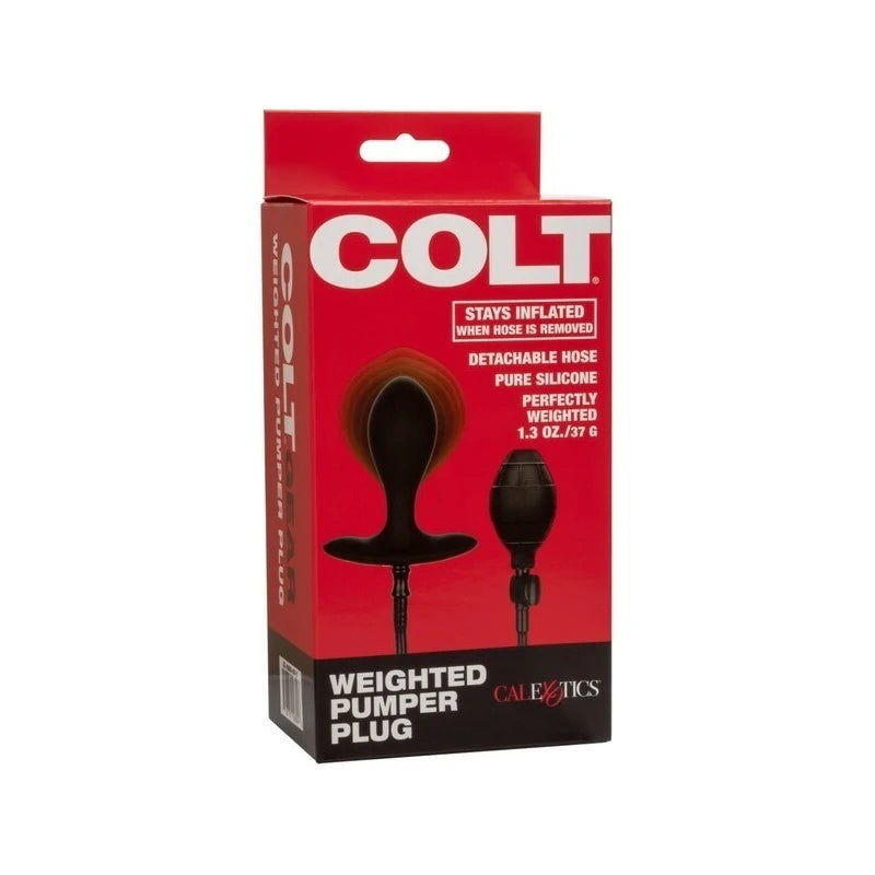 Colt Weighted Pumper Silicone Anal Plug Butt Plugs