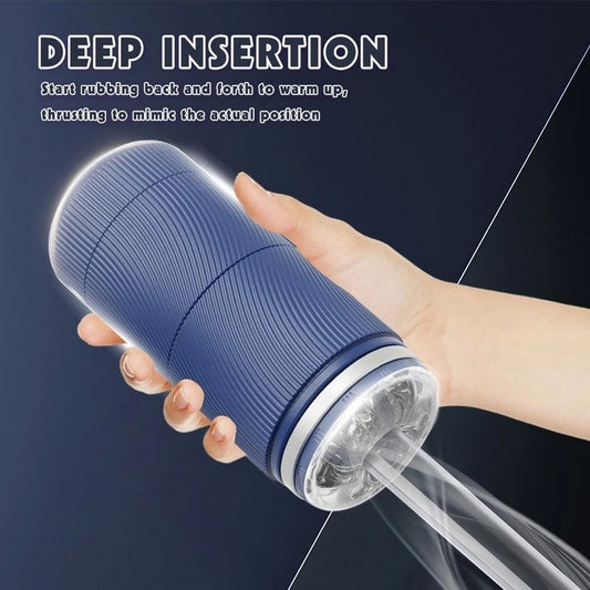 Lust Ripple Phantom Mens Masturbator Blue - Masturbators and Strokers