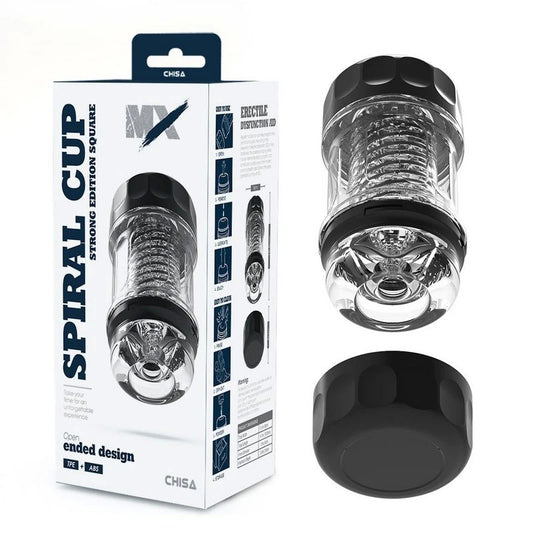MX Spiral Portable Quin Cup Male Stroker - Masturbators and Strokers