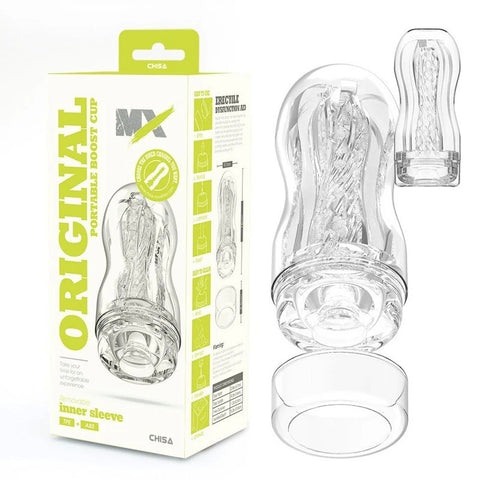 MX Original Portable Boost Super Soft Male Stroker Cup - Masturbators and Strokers