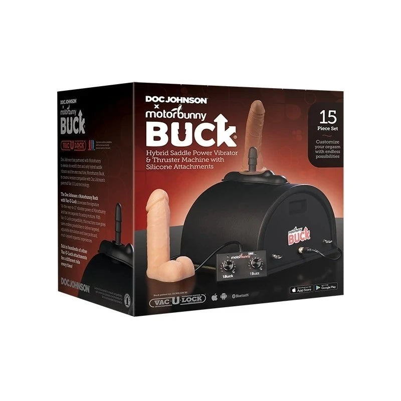 Doc Johnson Motorbunny Buck With Vac U Lock Sex Machine Sex Machines