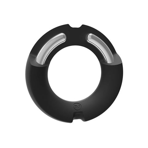 Doc Johnson Kink Silicone Covered Metal Cock Ring 45mm - Steel Cock Rings