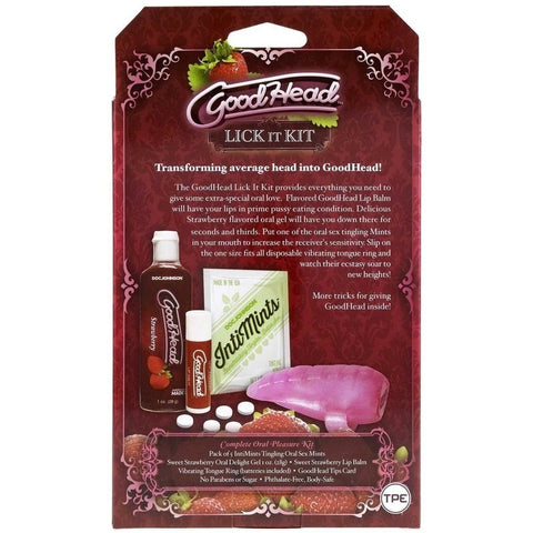 GoodHead Complete Oral Pleasure Kit For Women - Sex Kits