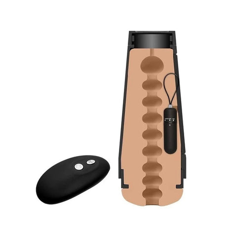 Main Squeeze The Original Vibro Pussy Masturbator With Bullet & Wireless Remote - Masturbators and Strokers