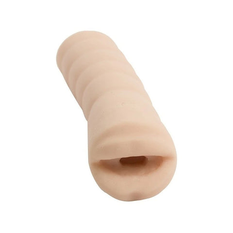 Doc Johnson Quickies To Go ULTRASKYN Male Masturbator Mouth - Masturbators and Strokers