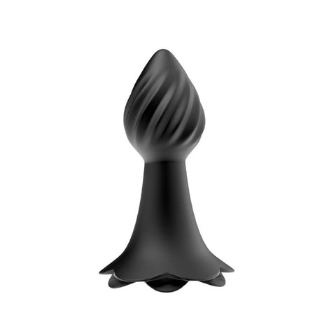Iceberg Rose 10 Rhythms Vibrating Anal Plug - Butt Plugs