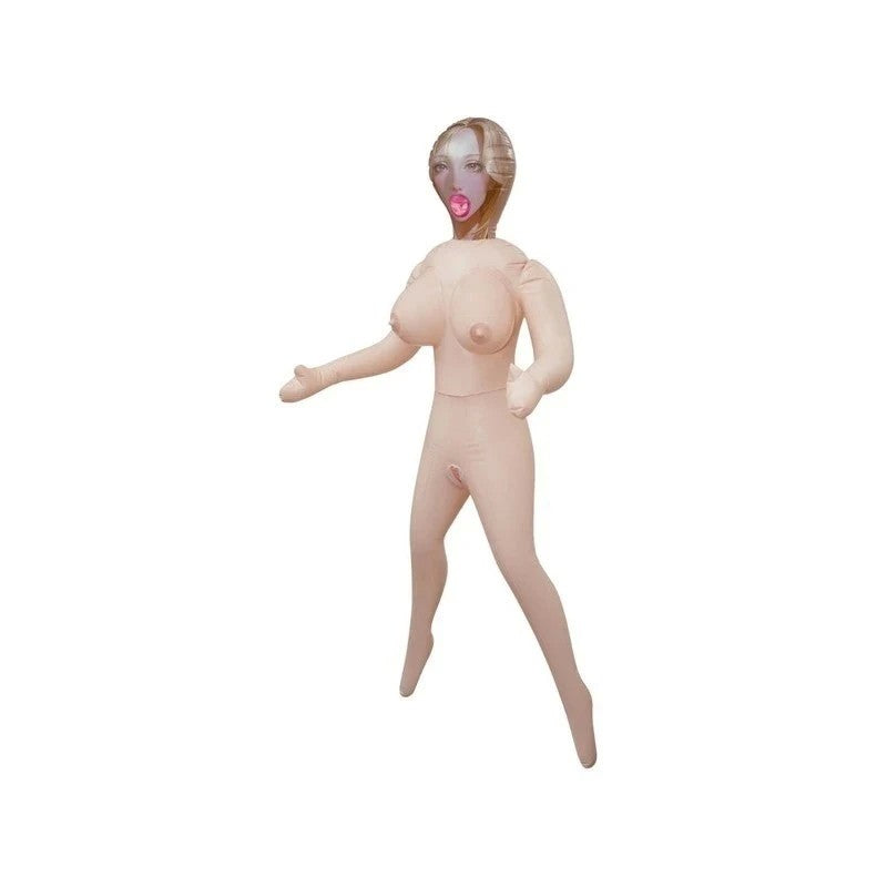 Hussy Lulu Standing Position Inflatable Sex Doll With 3 Holes Love Dolls