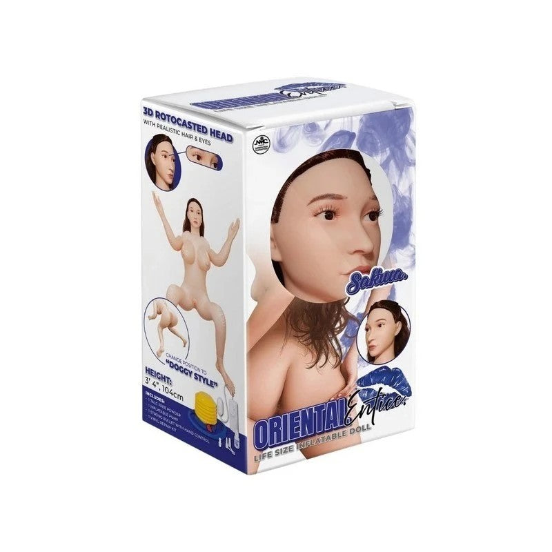 Oriental Entice Sakiua Life Size Inflatable Sex Doll Love Dolls