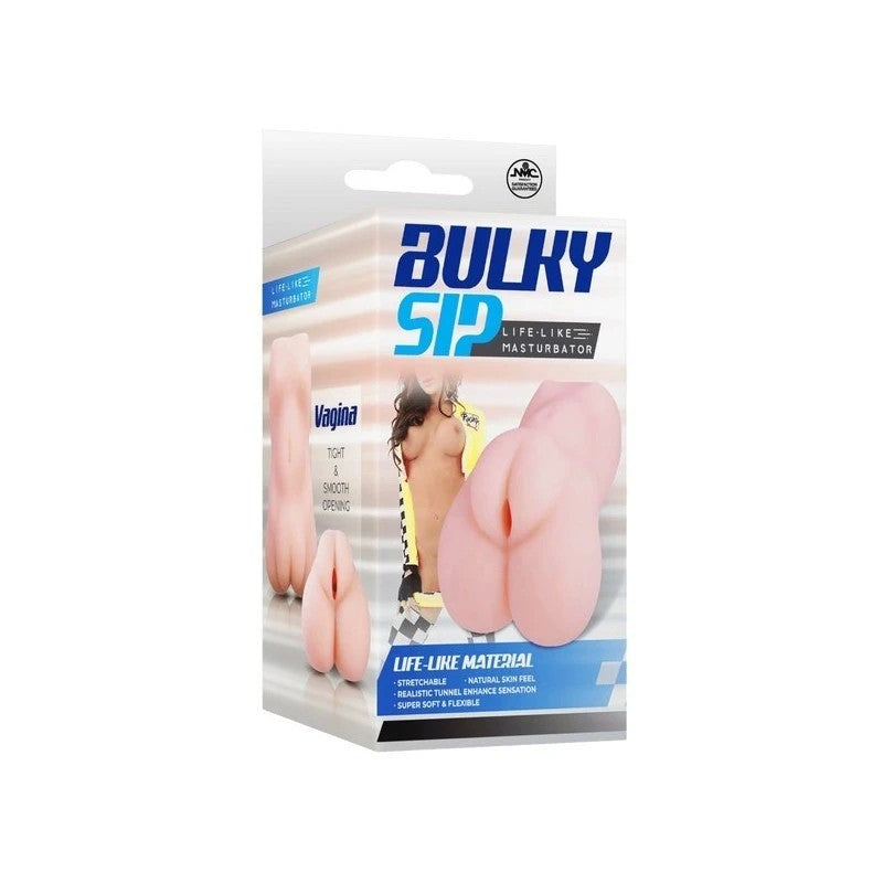 Bulky Sip Stretchable Life Like Vagina Male Masturbator Flesh Masturbators and Strokers